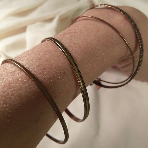 🛍5 for $25🛍11 metal bangle bracelets - Picture 7 of 8